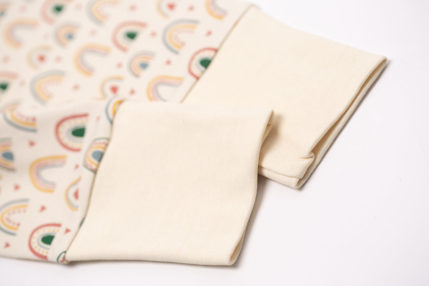 Boho Rainbows organic cotton loungewear set