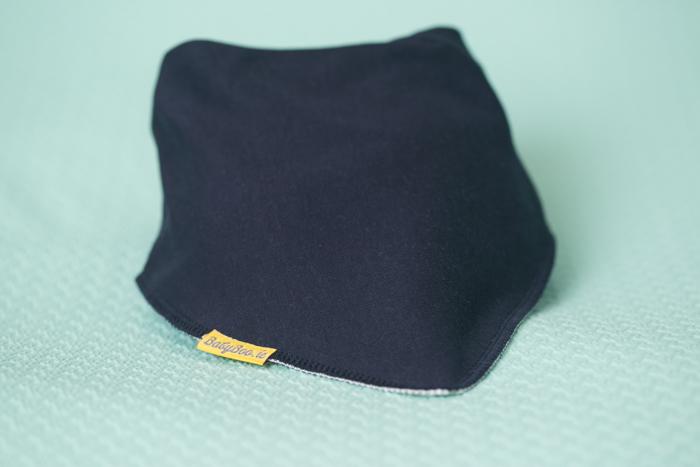 Name to the Side organic cotton BiggerBoo bandana bib (age 3+)