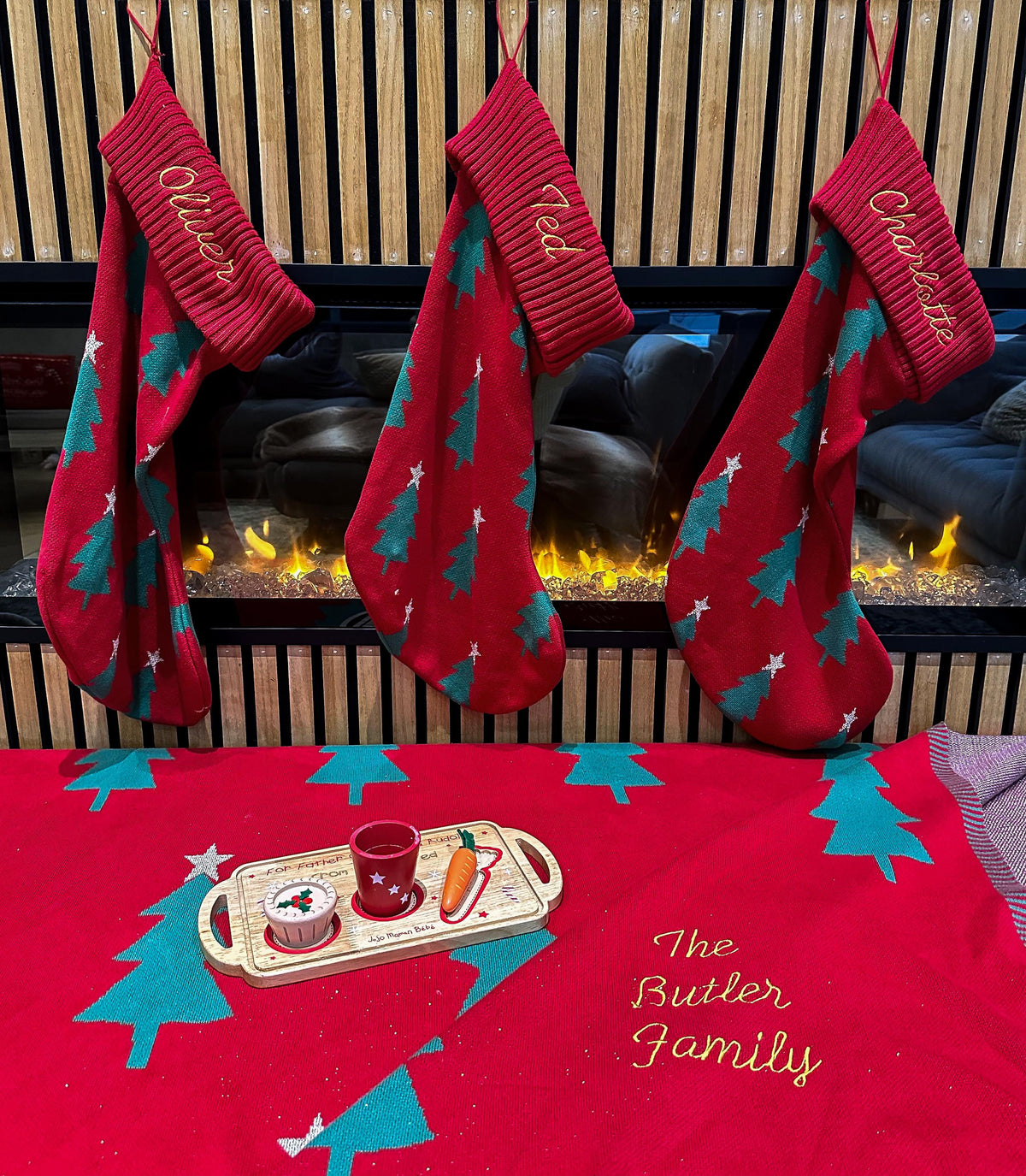 Christmas Trees Christmas Stocking