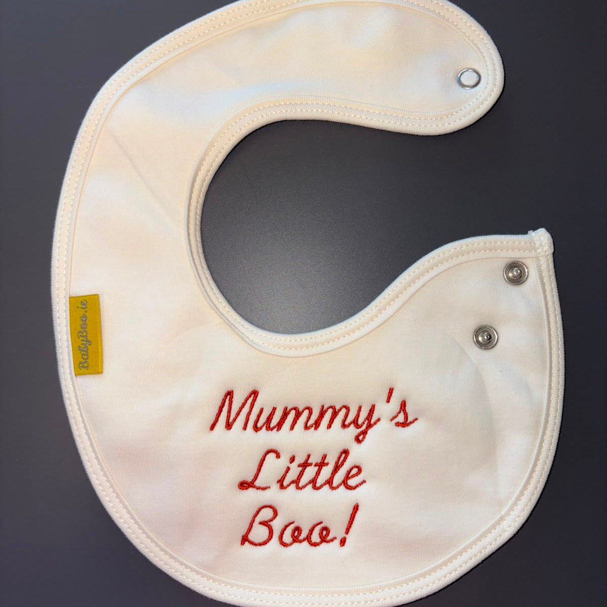 Little Boo organic cotton LittleBoo newborn bib