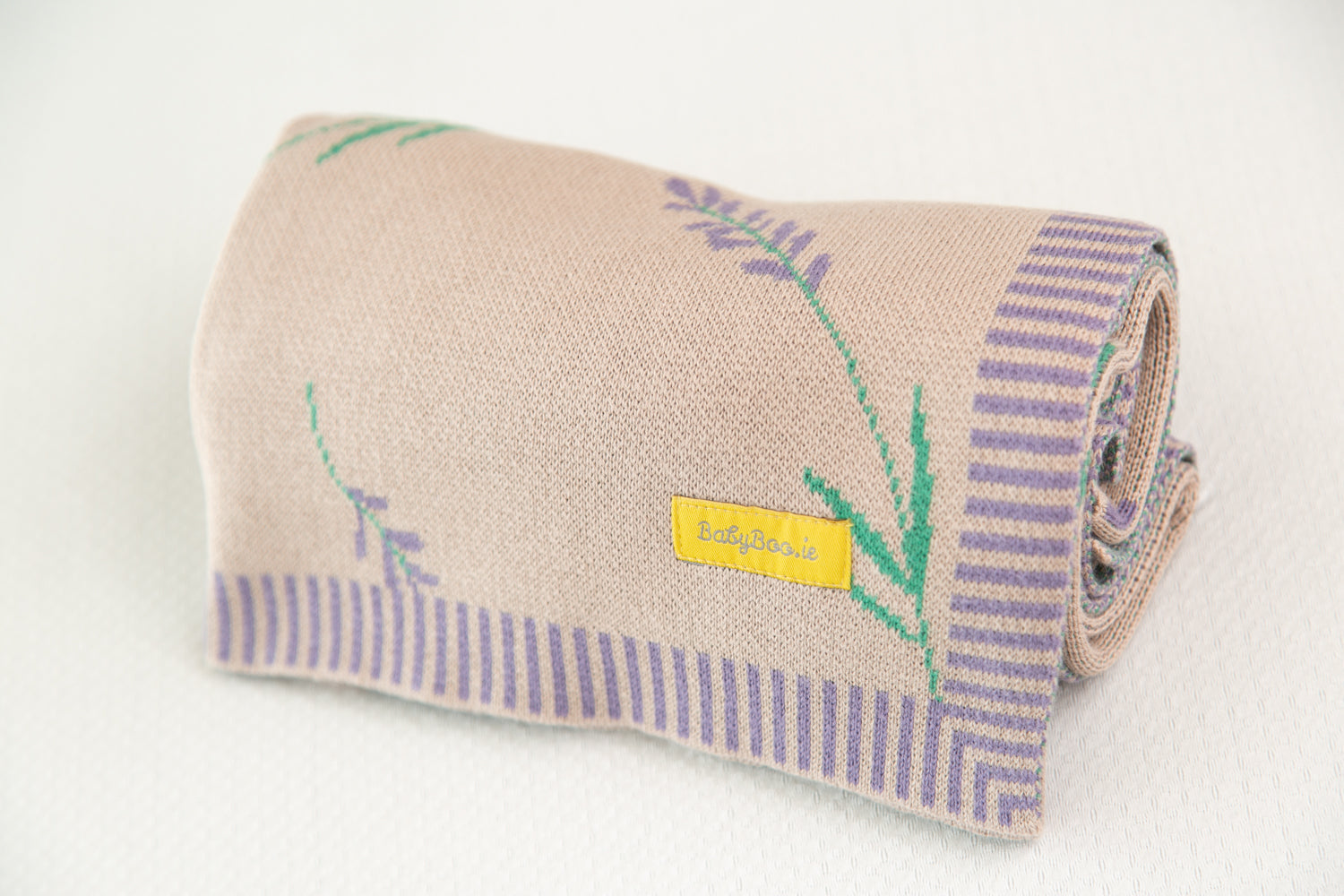 Organic cotton Lavender BlankieBoo