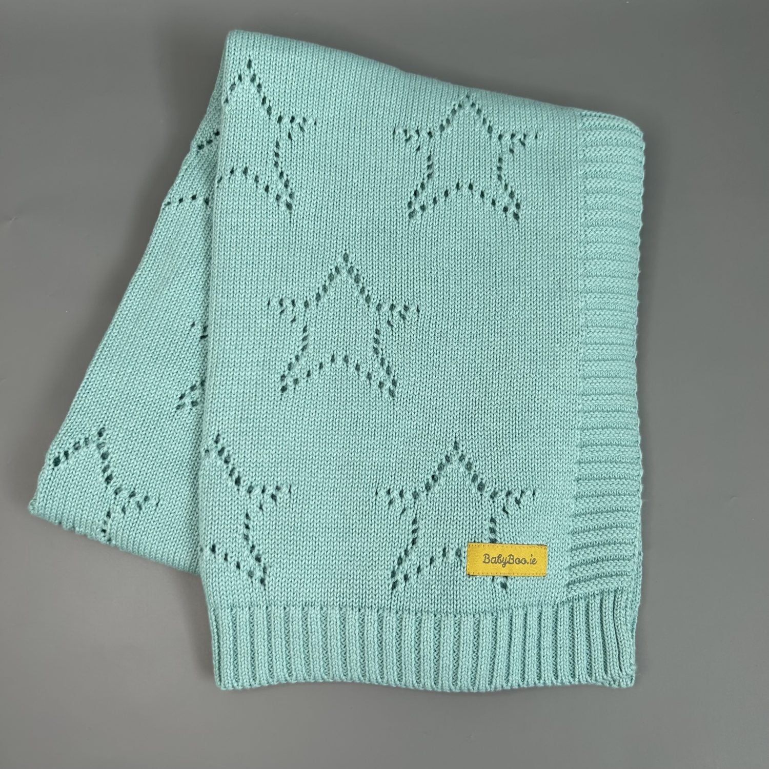 Ocean organic cotton star style BlankieBoo