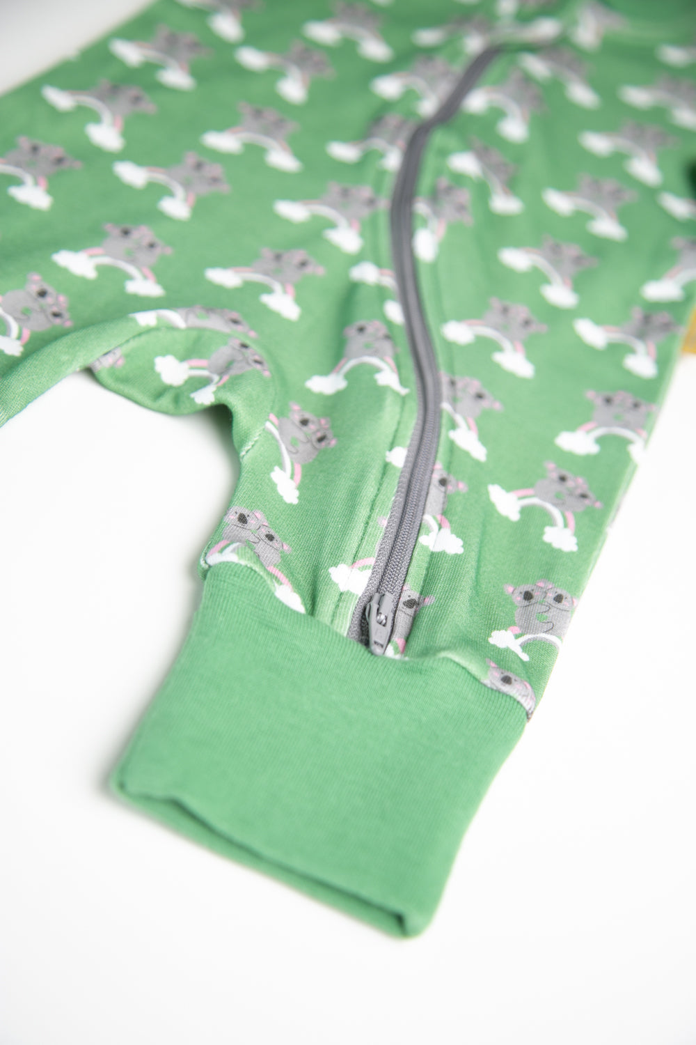 Koala organic cotton ZippyBoo suit