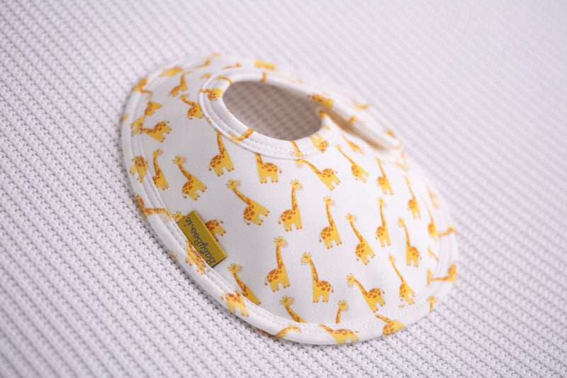 Just giraffes organic cotton LittleBoo baby bib