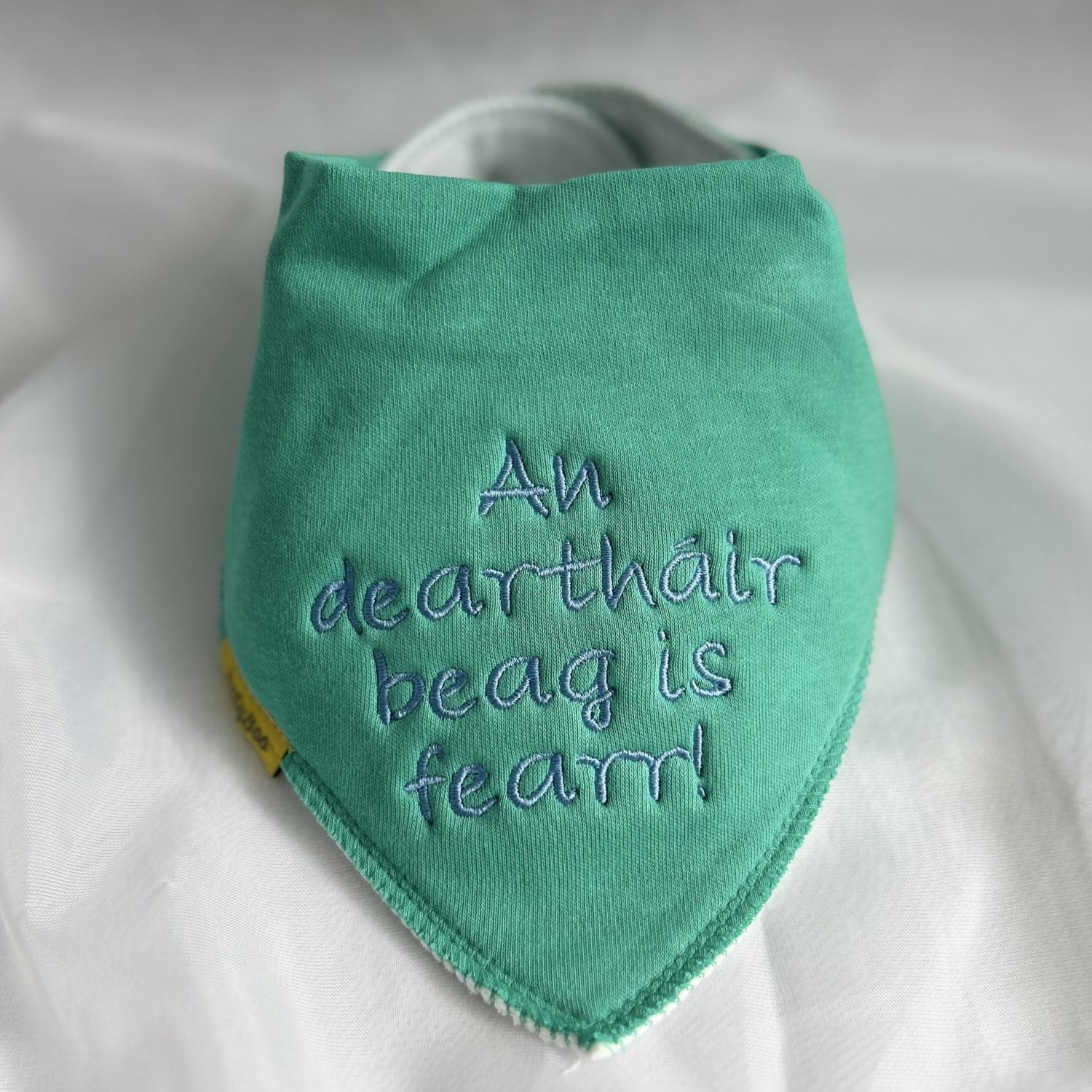 Best Little Brother in Irish organic cotton DribbleBoo bandana bib
