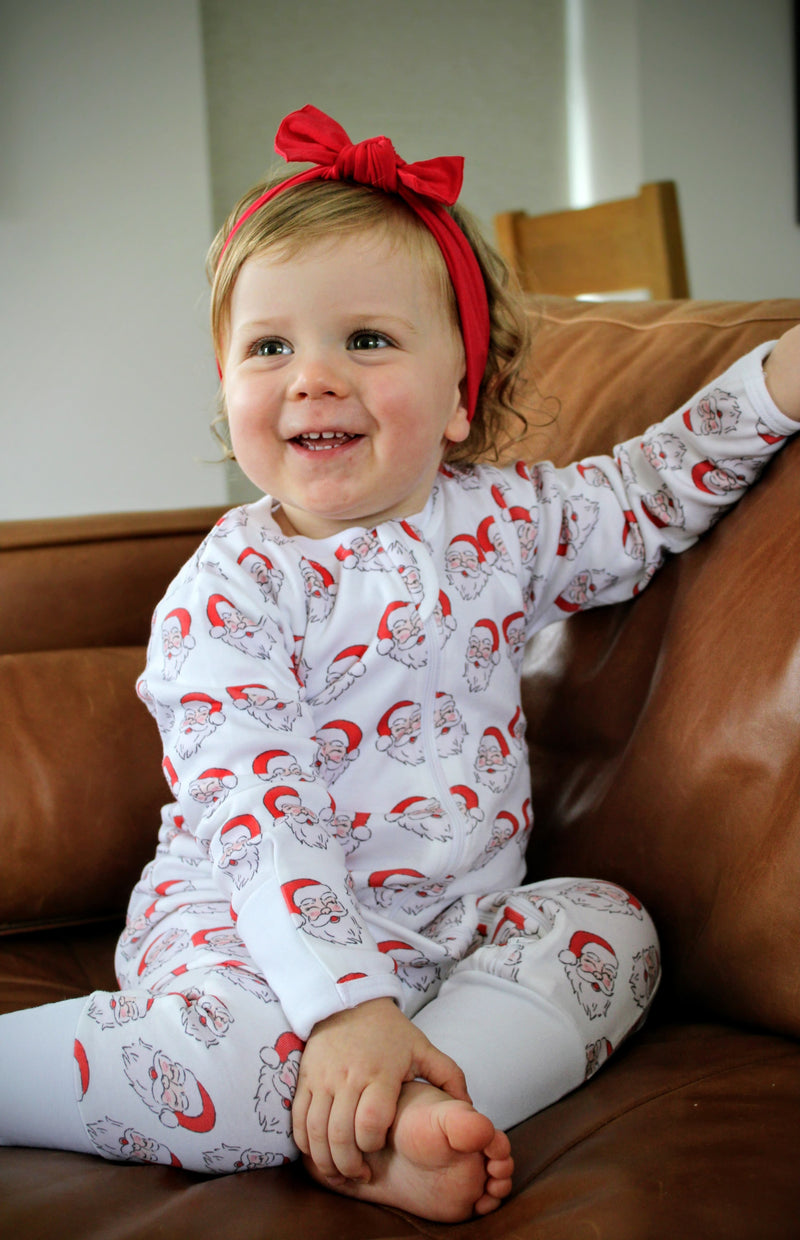 Claus organic cotton ZippyBoo suit