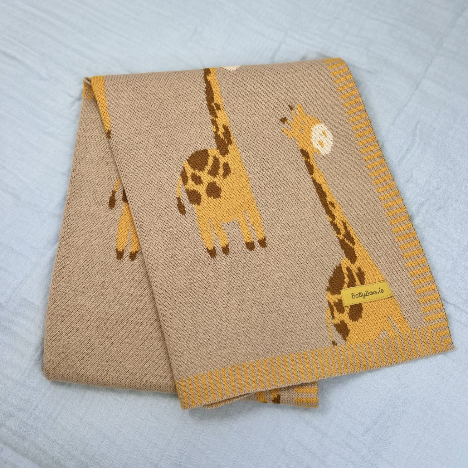 Organic cotton giraffes BlankieBoo