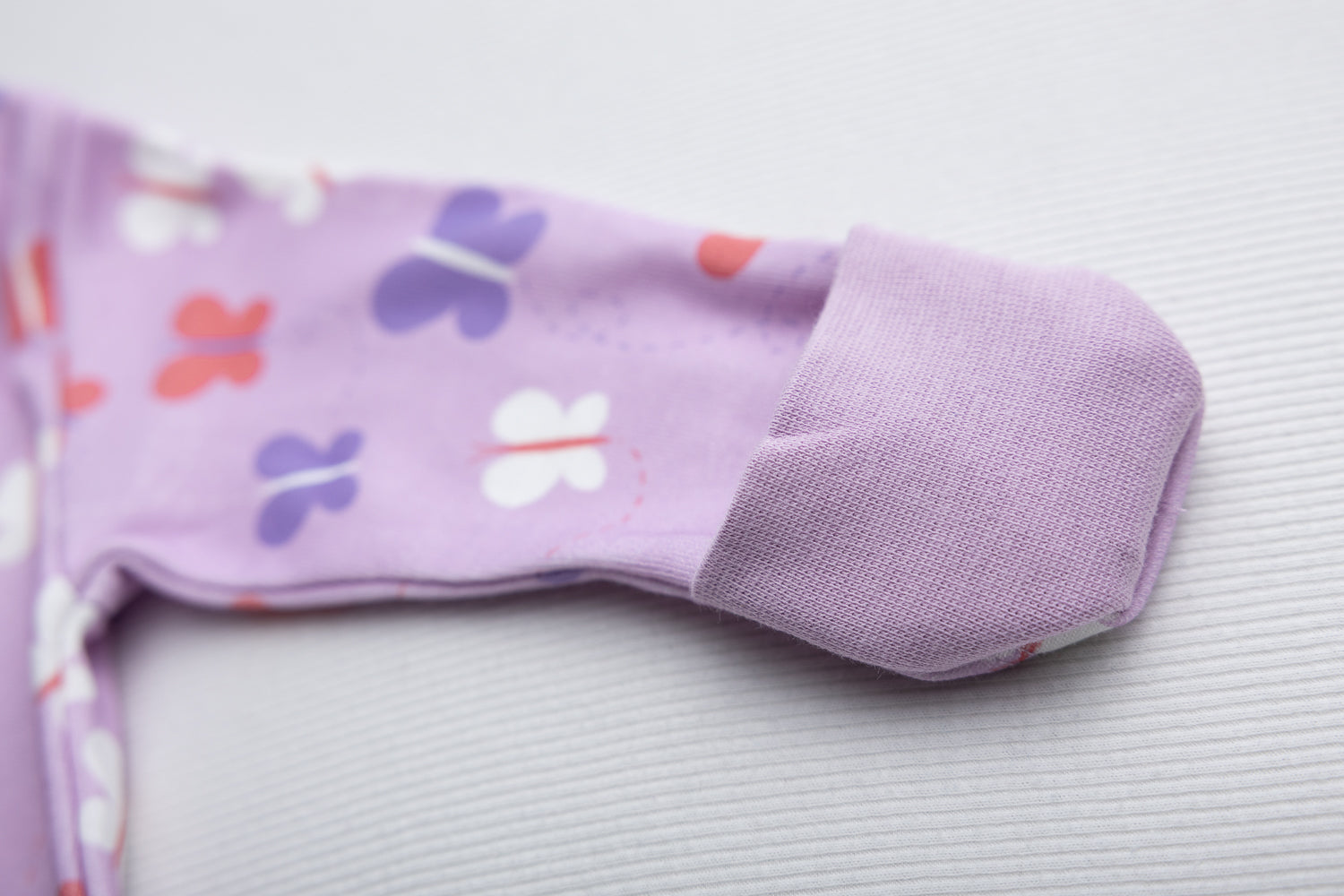 Butterflies organic cotton ZippyBoo suit