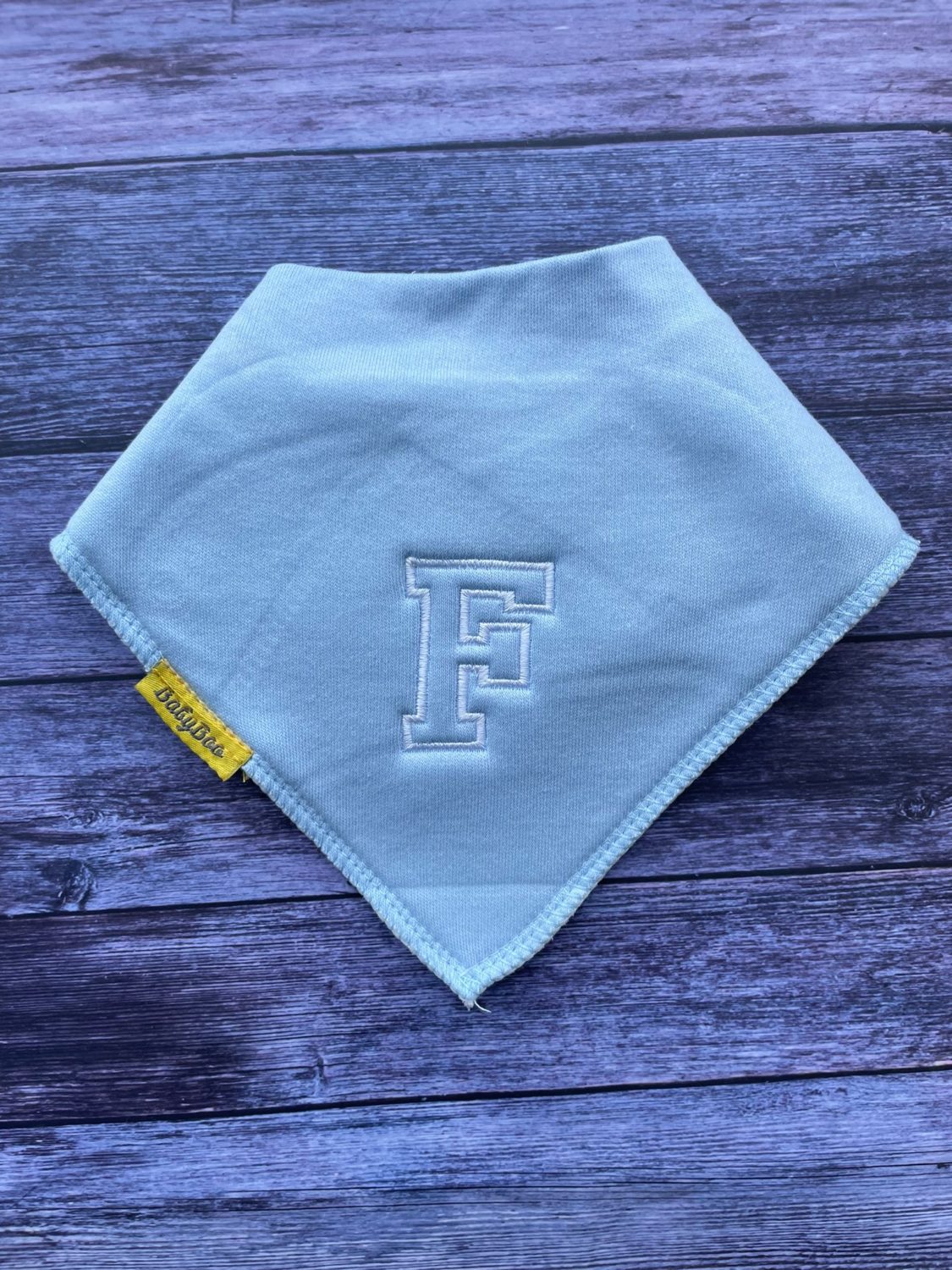 Letterman Organic Cotton DribbleBoo Bandana Bib