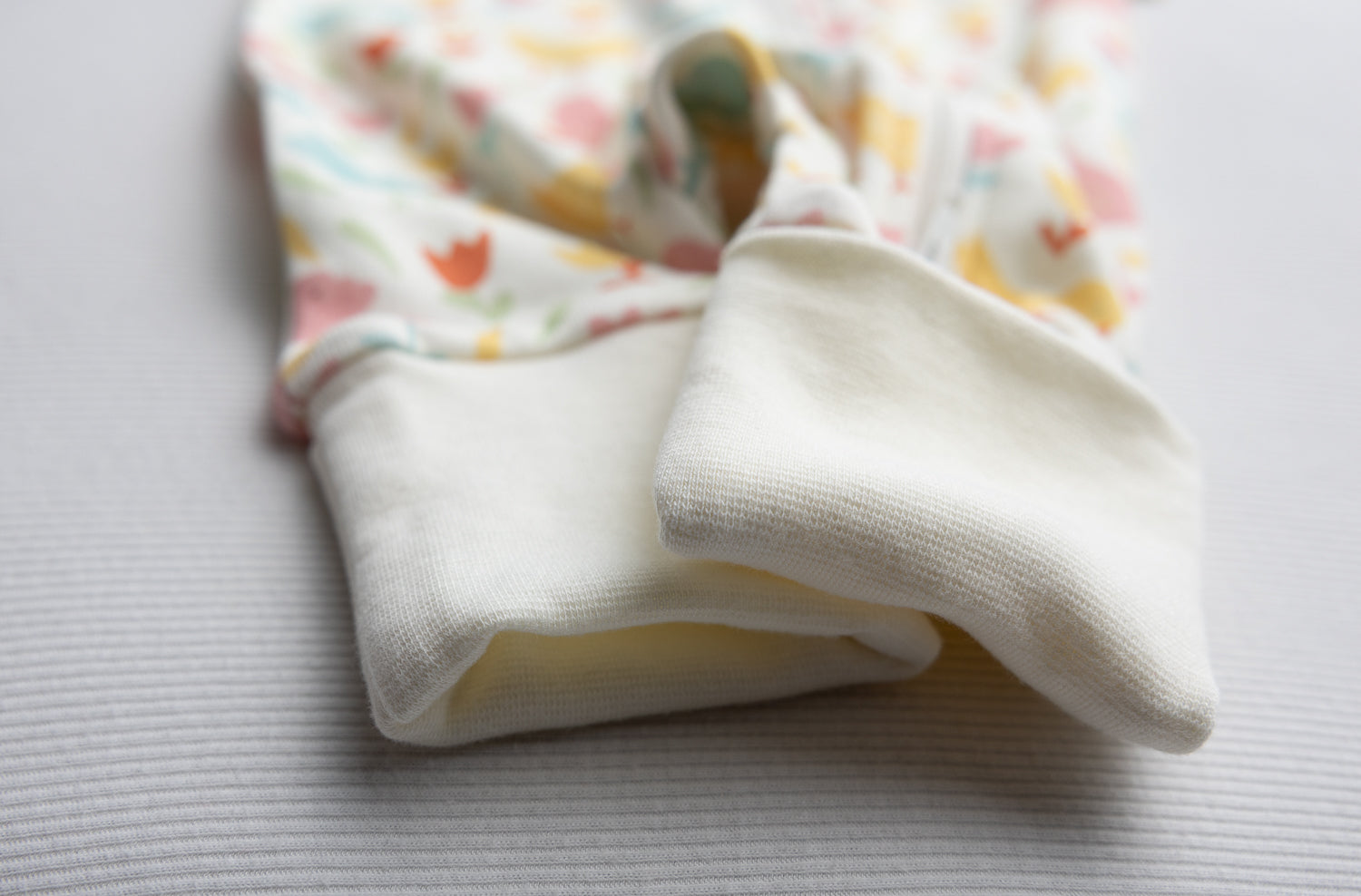 Spring Chicks organic cotton ZippyBoo suit