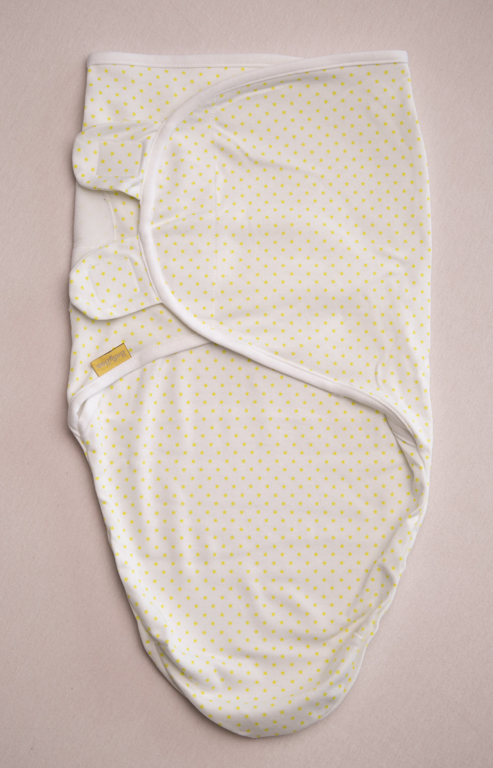 Lemon stars organic cotton SwaddleBoo