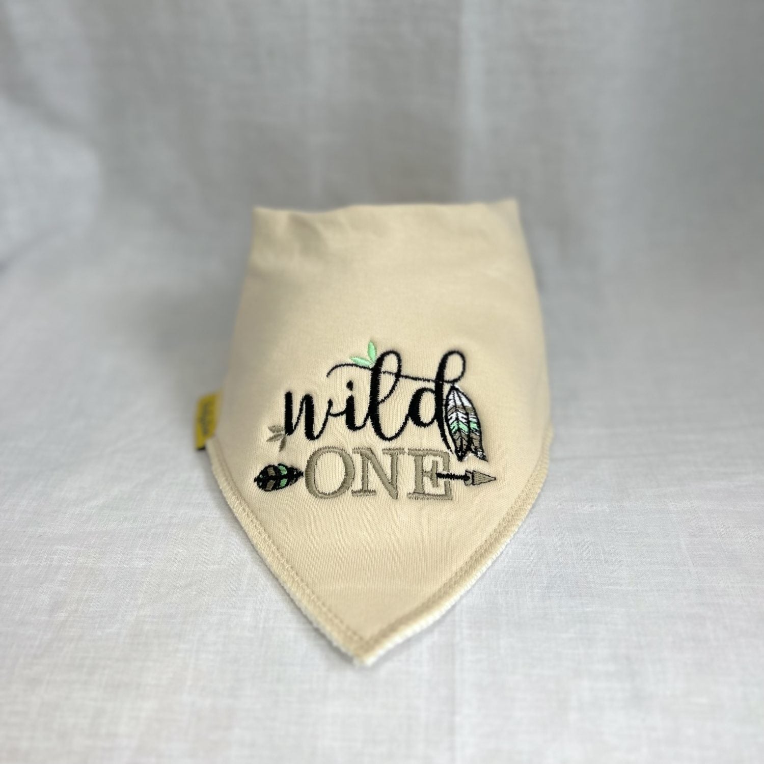 Wild One organic cotton Dribbleboo bandana bib