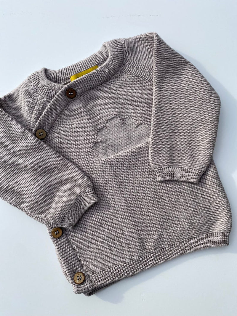 Dove grey cloud Kimono Cardigan