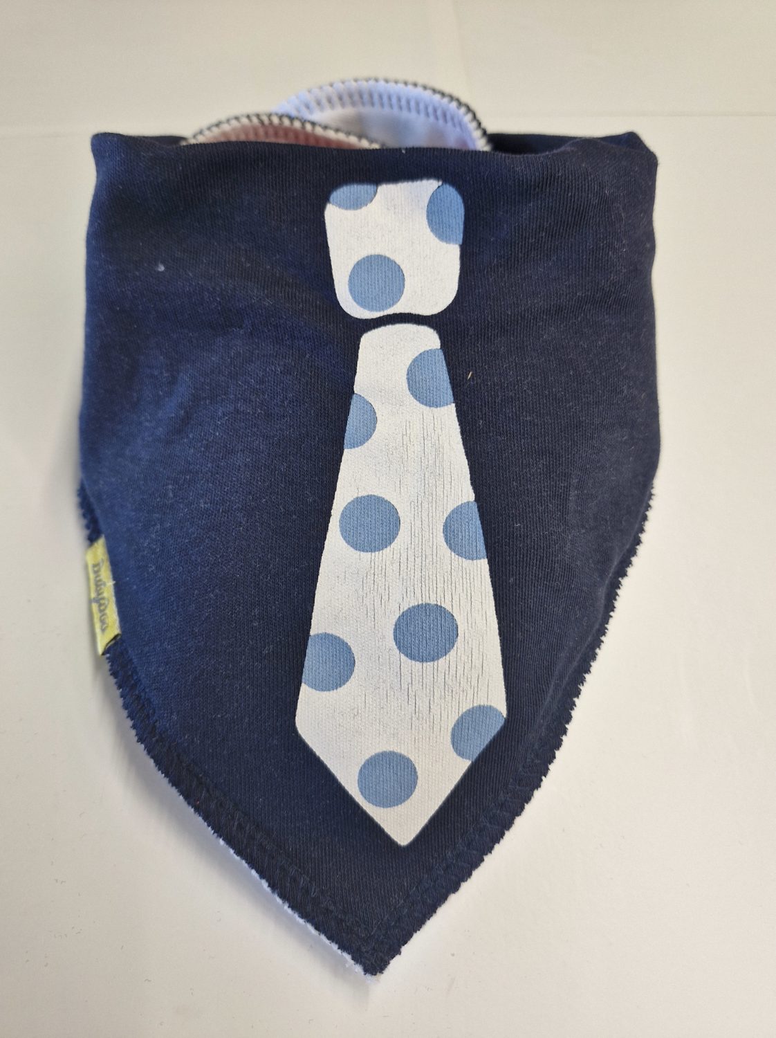 Mini CEO organic cotton DribbleBoo bandana bib