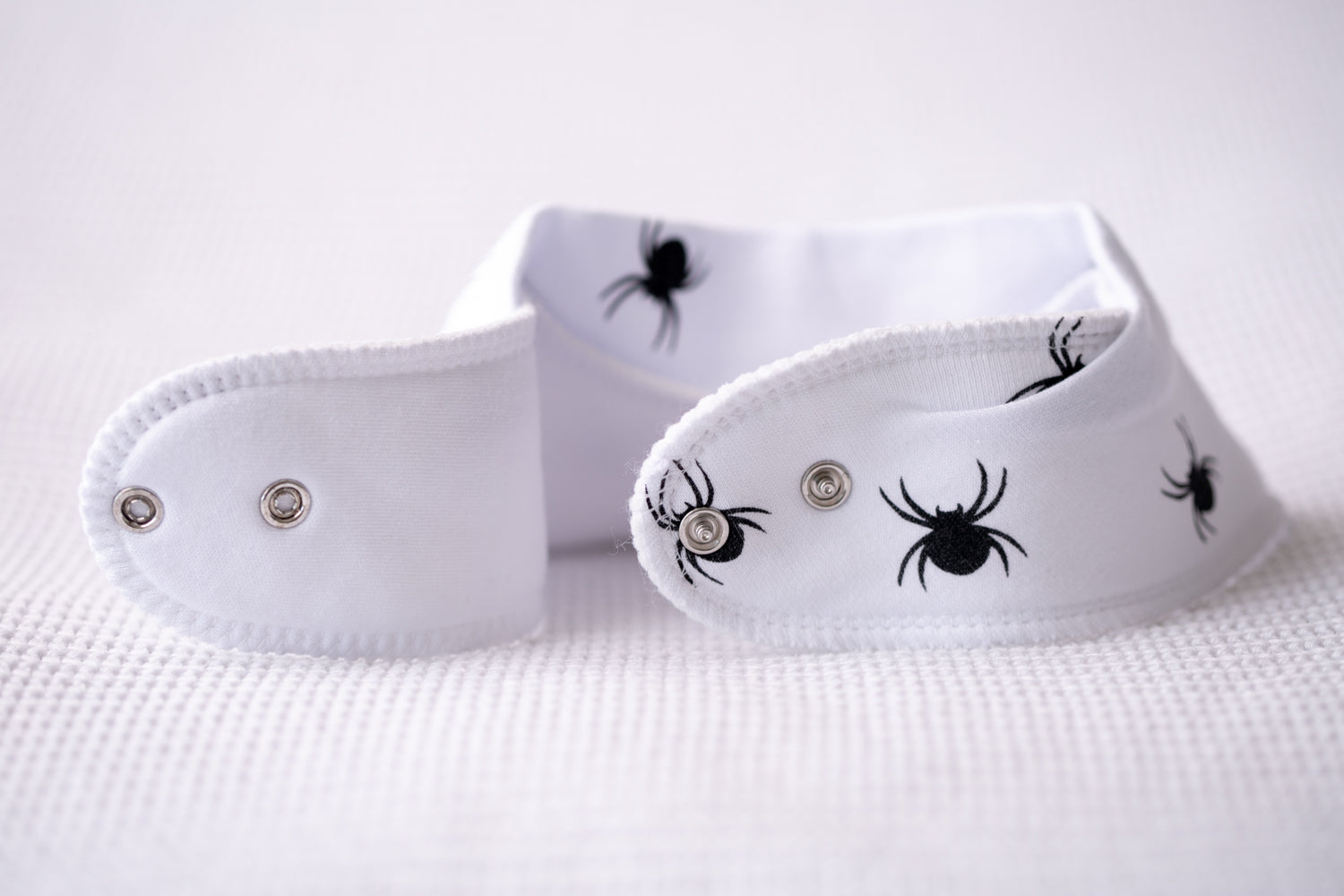 Incy wincy spiders organic cotton DribbleBoo bandana bib