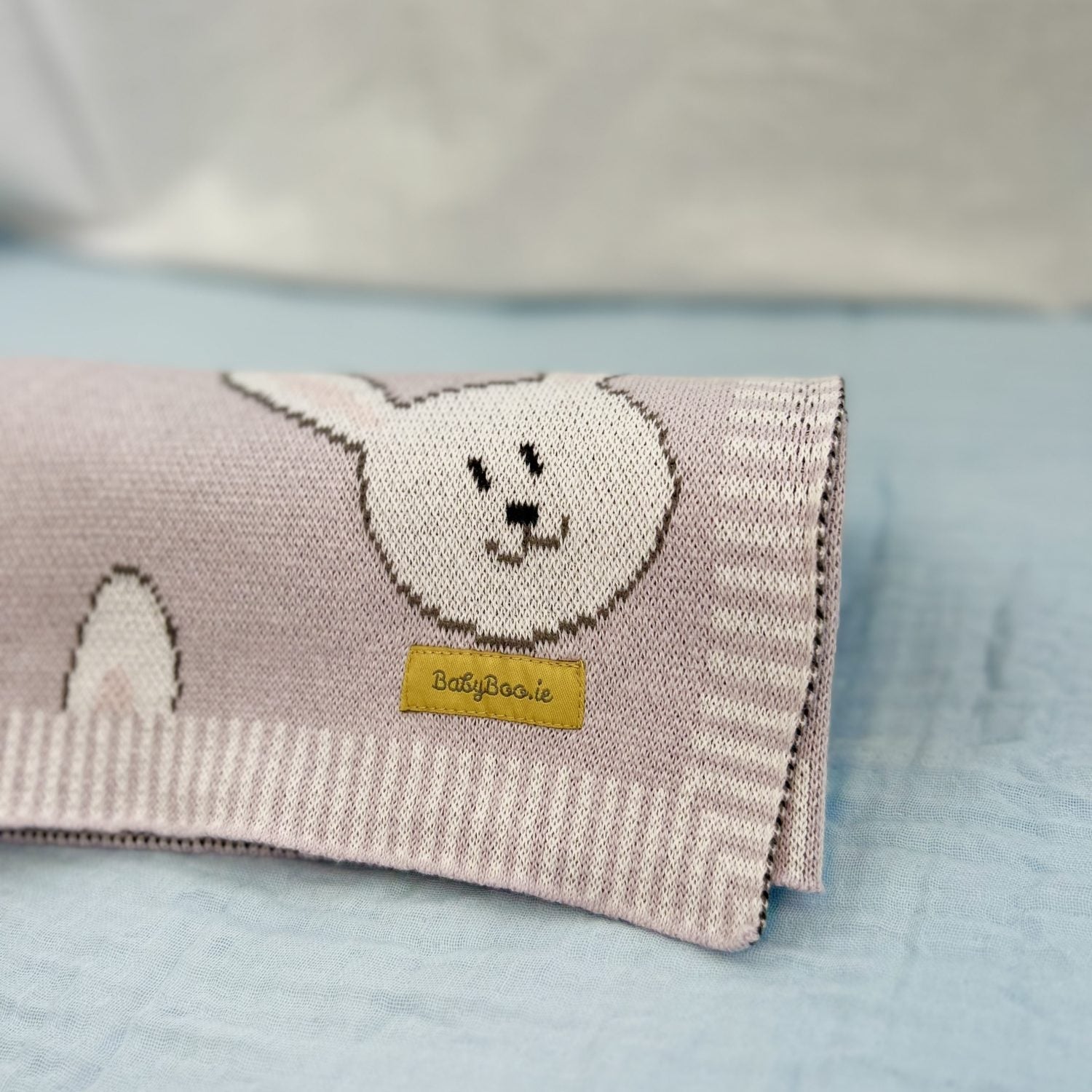 Organic cotton Bunnies BlankieBoo