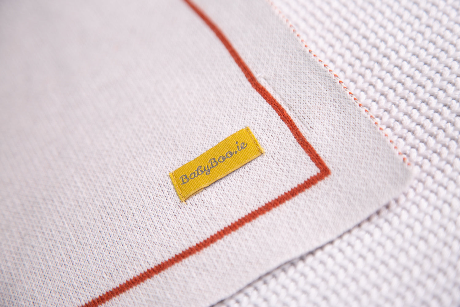 Organic cotton clever little fox BlankieBoo