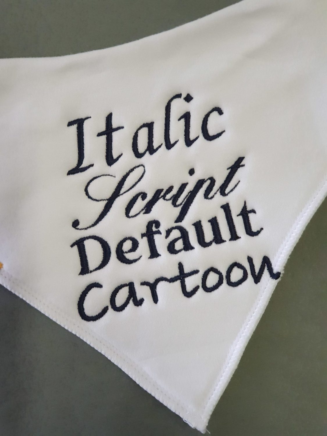My 1st Toy Show organic cotton bandana bib