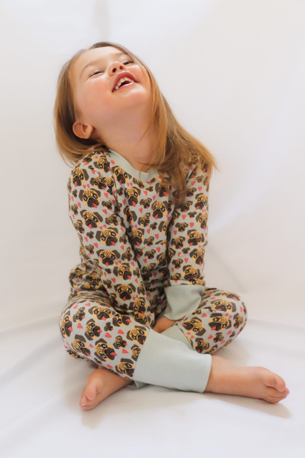 Puppy Love organic cotton loungewear set