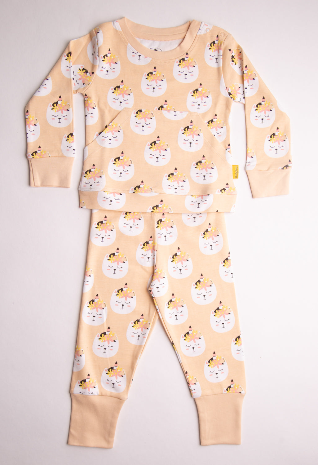 Caticorn organic cotton loungewear set