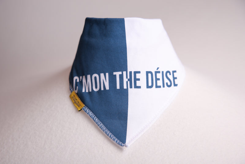 Waterford GAA organic cotton DribbleBoo bandana bib