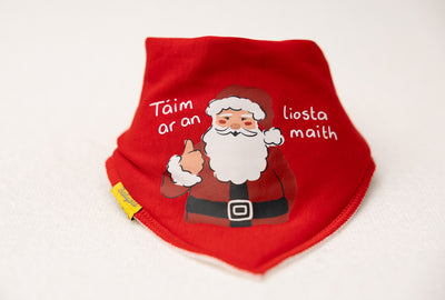 Líosta Maith organic cotton DribbleBoo bandana bib