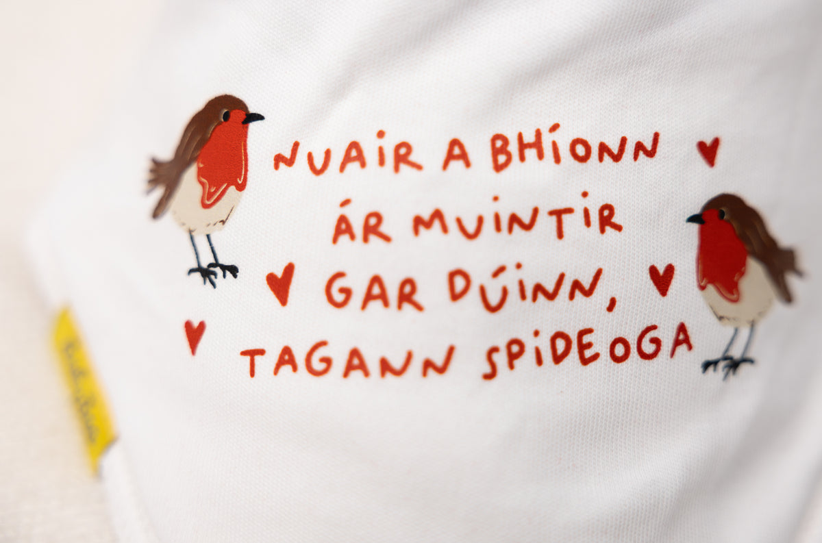 Tagann Spideoga organic cotton DribbleBoo bandana bib