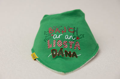 Líosta Dána organic cotton DribbleBoo bandana bib