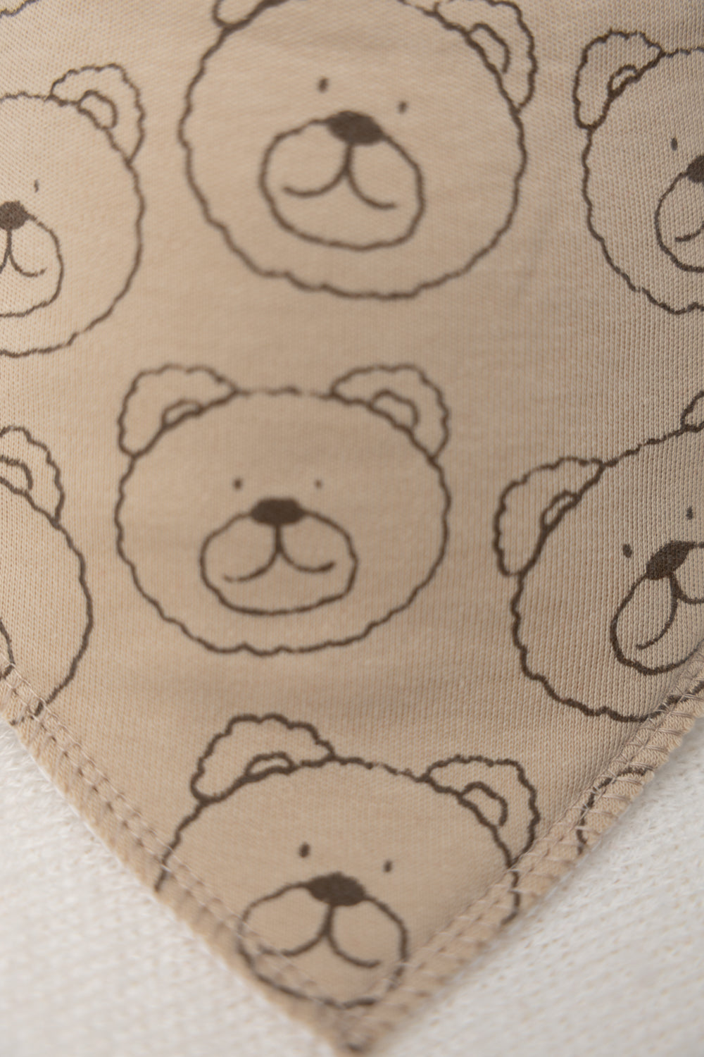 Little Ted organic cotton DribbleBoo bandana bib