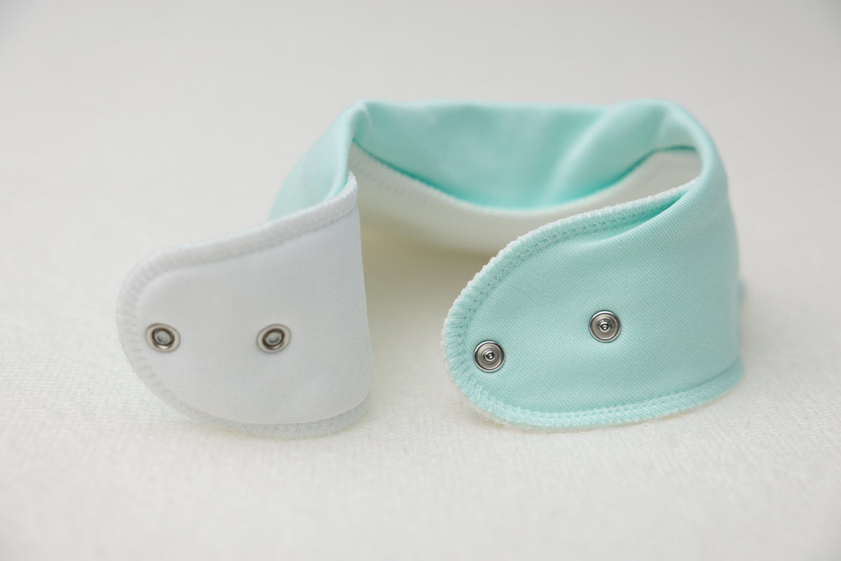Baby Brother organic cotton DribbleBoo bandana bib