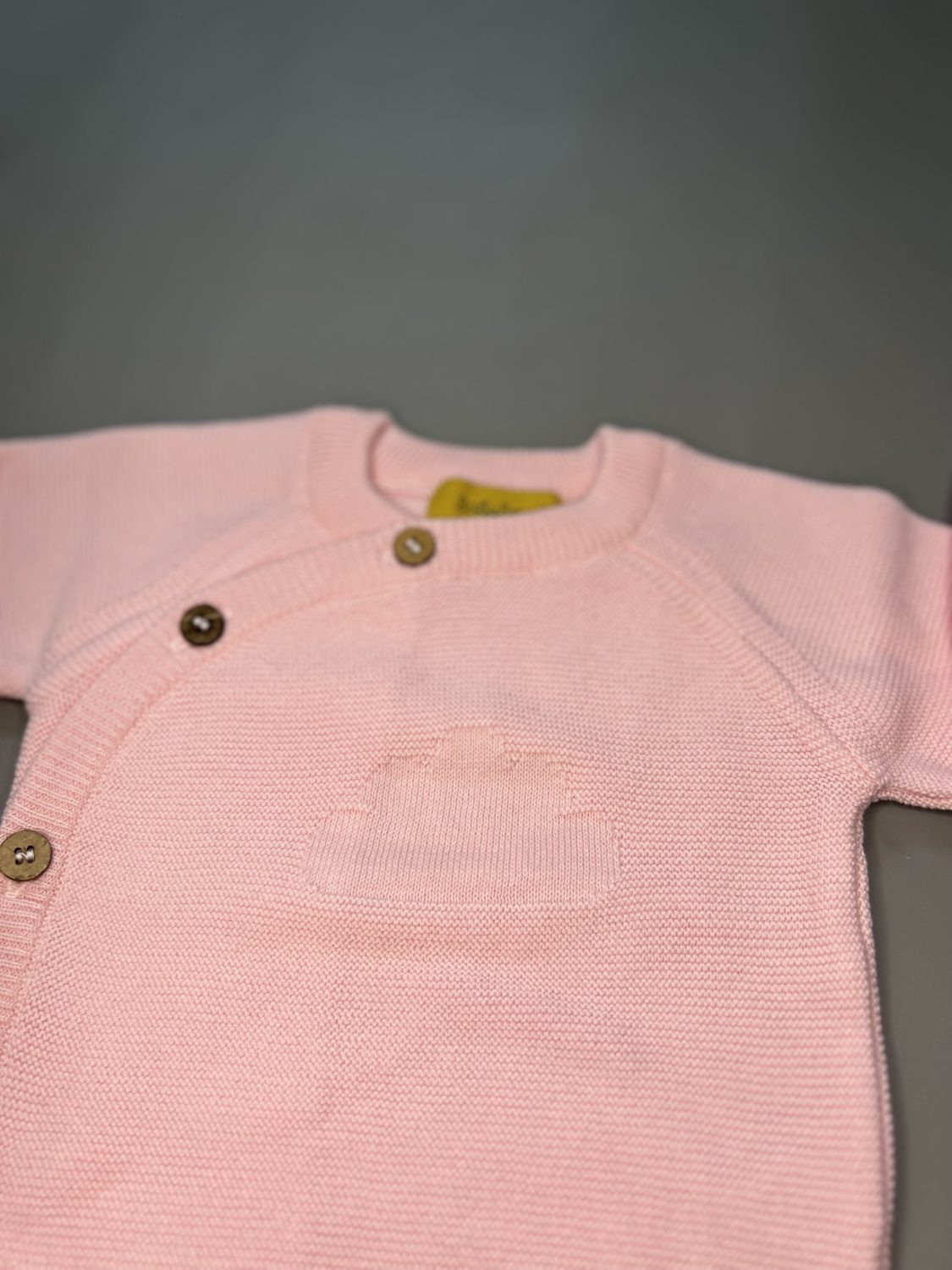 Baby pink cloud Kimono Cardigan
