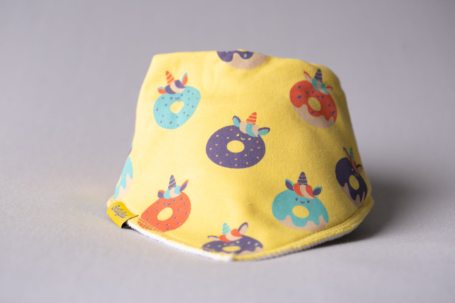 Yummy donuts organic cotton DribbleBoo bandana bib