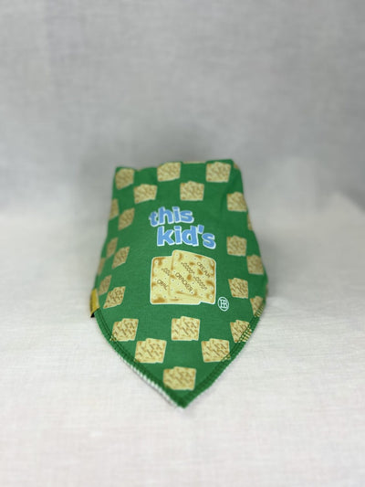 Kid's Crackers organic cotton DribbleBoo bandana bib