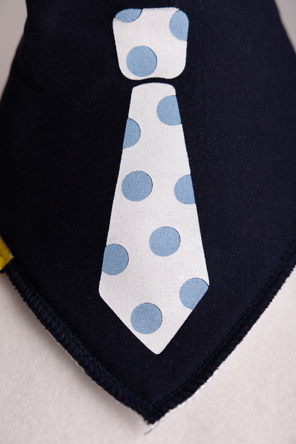 Mini CEO organic cotton DribbleBoo bandana bib