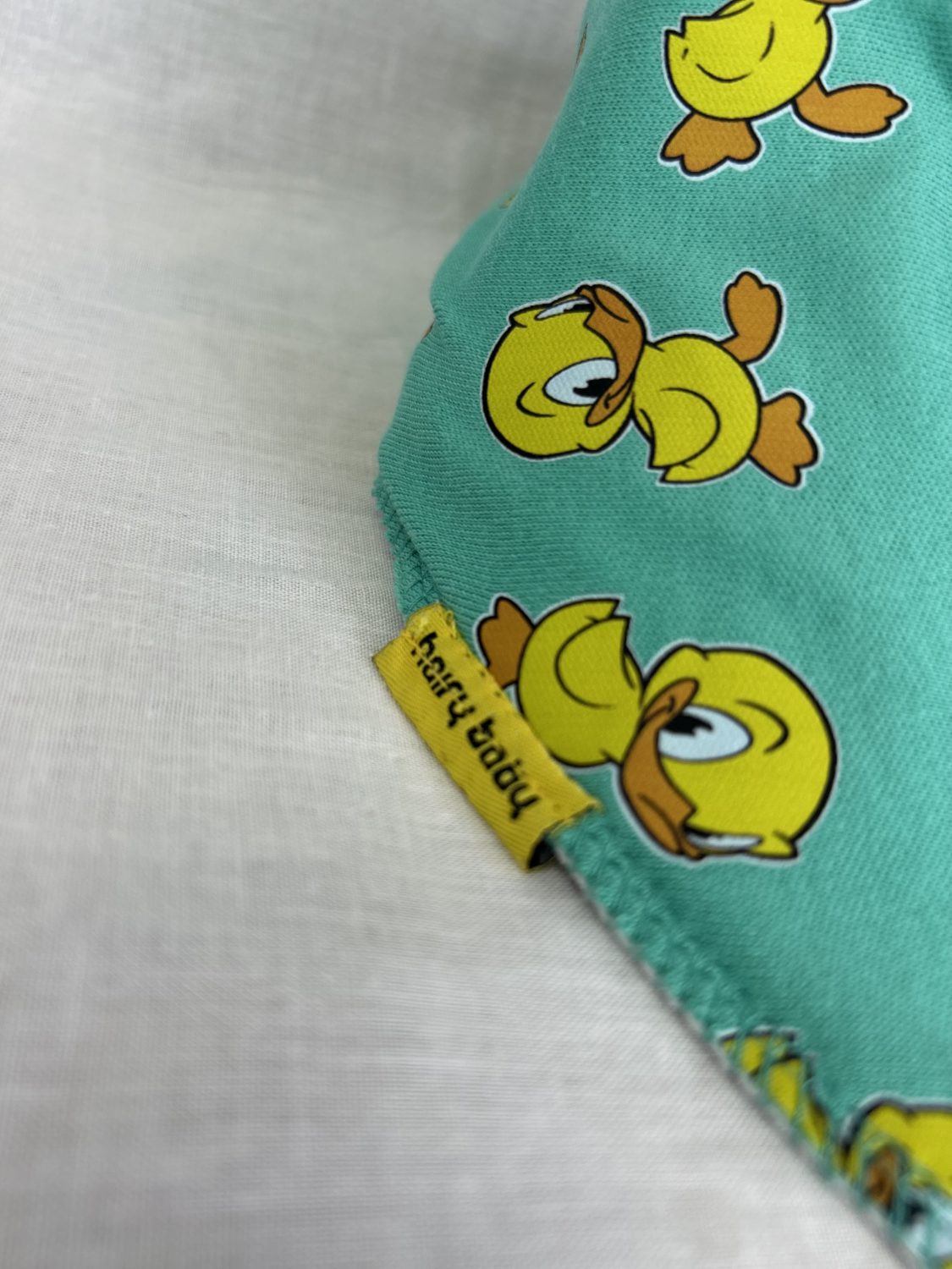 Any Quack organic cotton DribbleBoo bandana bib