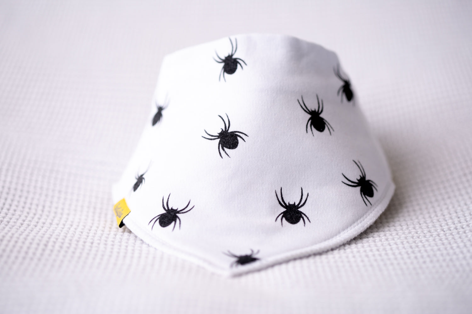 Incy wincy spiders organic cotton DribbleBoo bandana bib