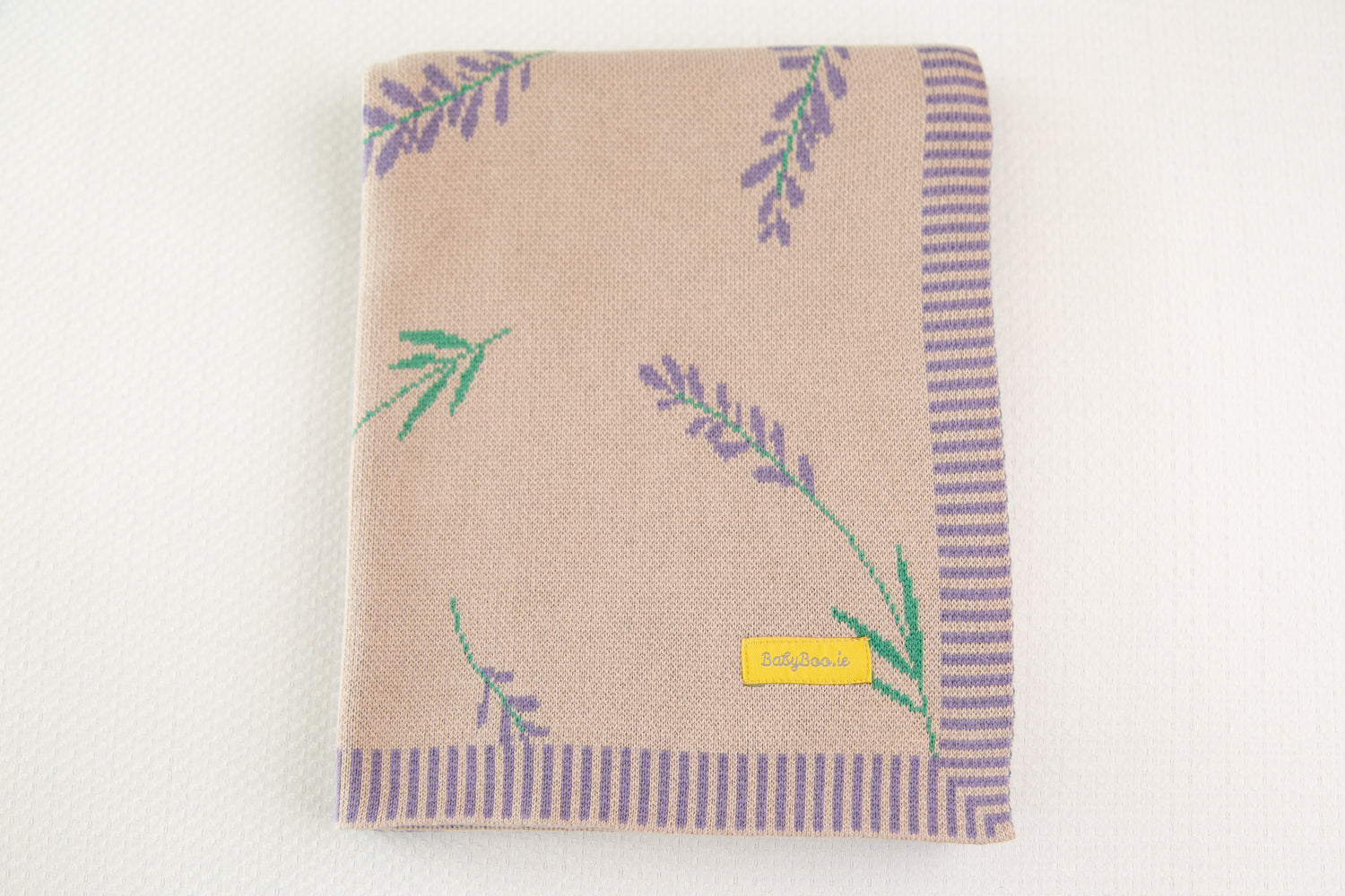 Organic cotton Lavender BlankieBoo