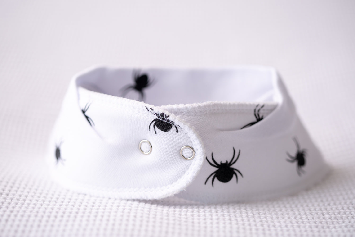 Incy wincy spiders organic cotton DribbleBoo bandana bib