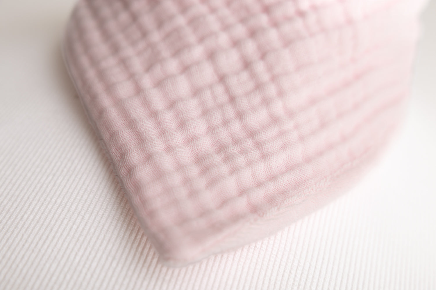 Baby Pink Organic Cotton Biblin