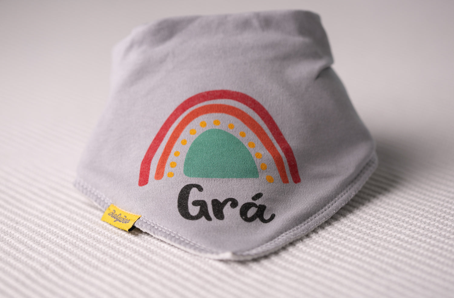 Grá organic cotton DribbleBoo DribbleBoo bandana bib