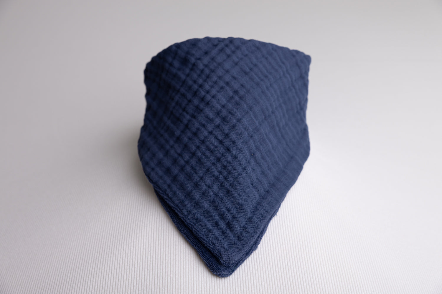 Navy Organic Cotton Biblin