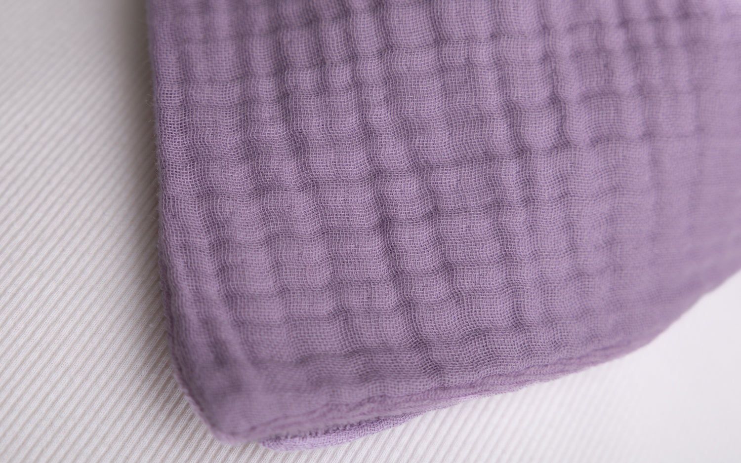Lilac Organic Cotton Biblin