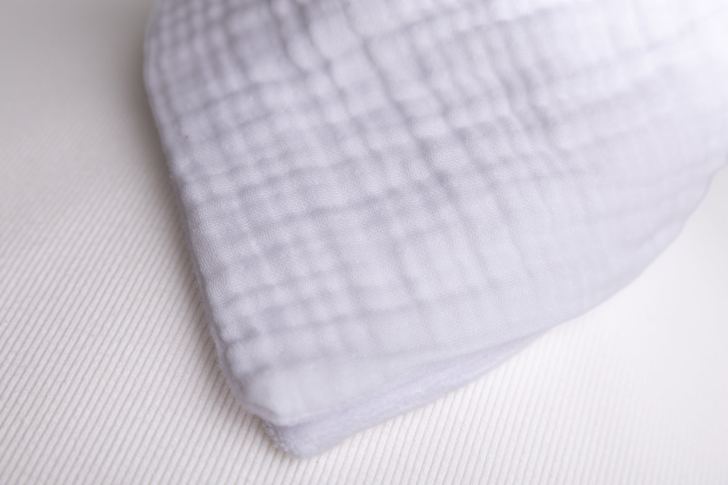 White Organic Cotton Biblin