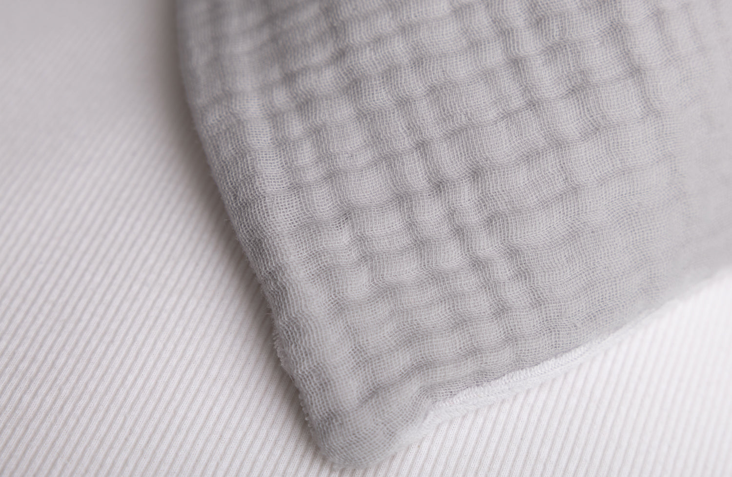 Dove Grey Organic Cotton Biblin