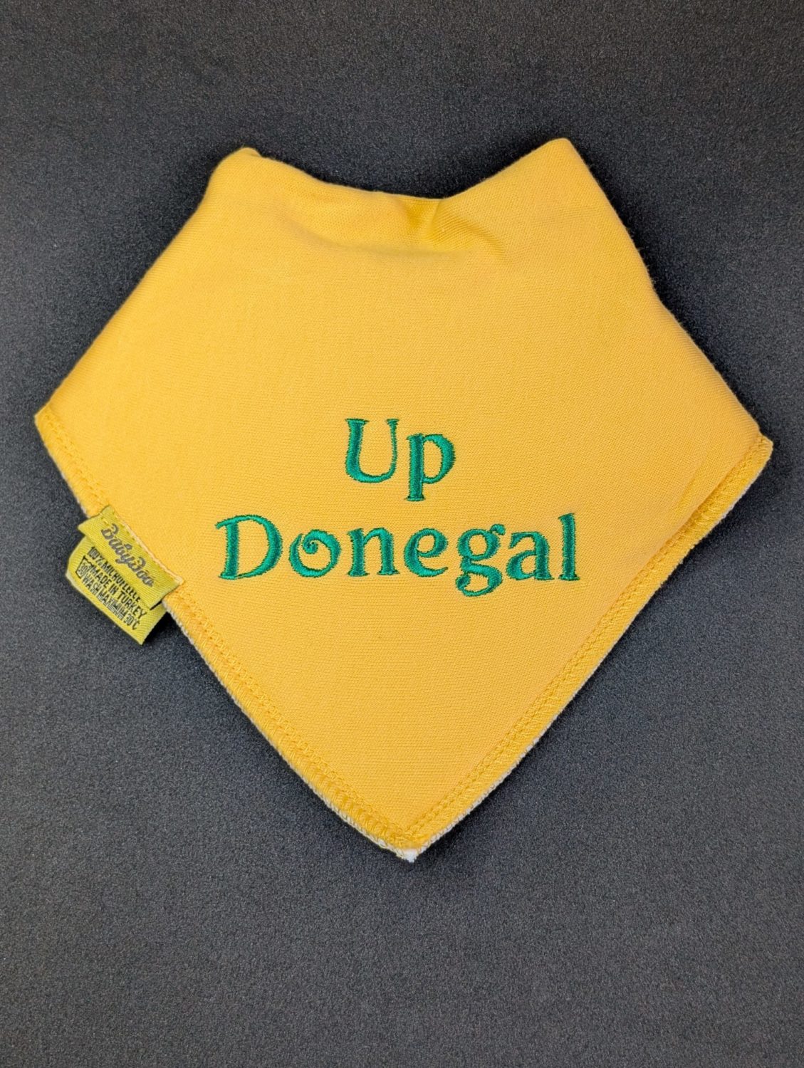 Up Donegal Supporter Organic Cotton DribbleBoo bandana bib