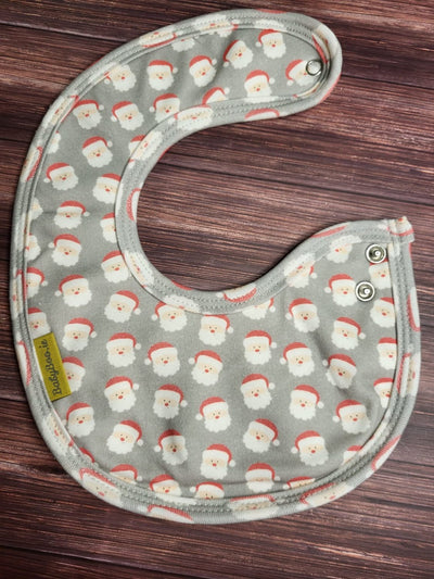 Happy Santas organic cotton LittleBoo baby bib