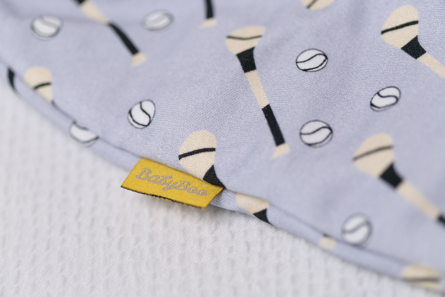 Grey GAA fan organic cotton SnuggleBoo sleepsuit (2.5 tog)