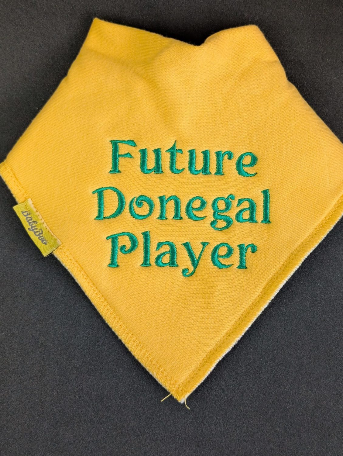 Future Donegal Player Organic Cotton DribbleBoo bandana bib
