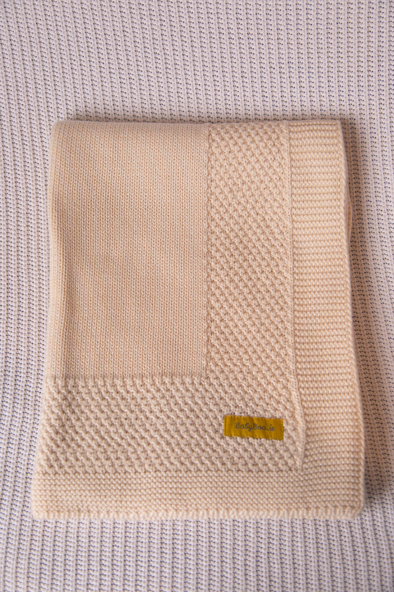Organic cotton beautiful cream BlankieBoo