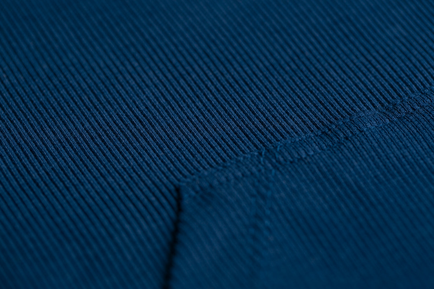 Navy ribbed organic cotton loungewear set